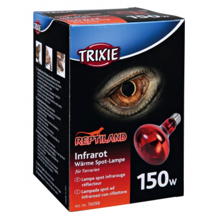 Інфрачервона лампа для тераріуму TRIXIE, 95 x 130 мм, 150 Вт